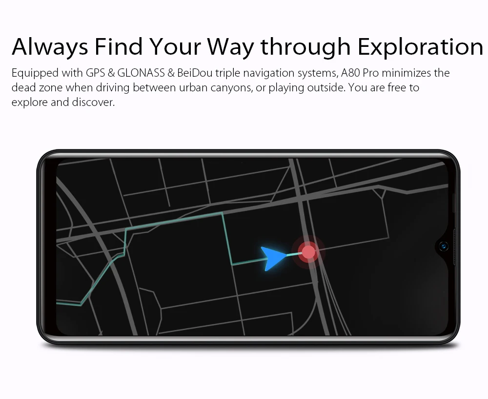 Blackview A80 Pro 4680mAh 4G+ 64G Android 9,0 Pie смартфон Helio P25 Quad задняя камера 13 МП+ 8 Мп отпечаток лица ID мобильный телефон