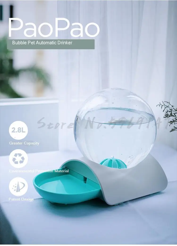 Bubble Pet автоматический питьевой фонтаны для кошек диспенсер для воды не влажный рот миска для воды для кошек миска для питьевой воды для кошек принадлежности для кошек