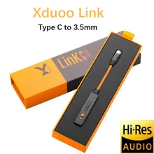Xduoo Link Hi-Res усилитель USB кабель тип-c до 3,5 мм усилитель для наушников усилитель USB DAC ESS9118EC для усилителя наушников плеер