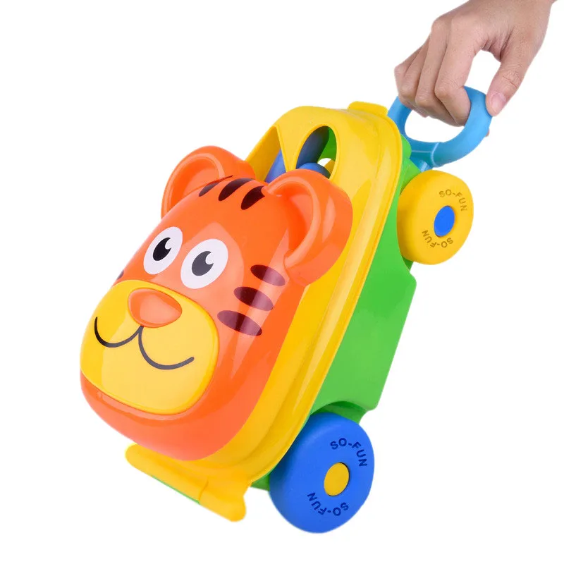 15Pcs Summer Children'S Beach Toys Beach Tool Set Children'S Hand Cart Beach Toy Set Summer Beach Toys