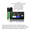 DC 10V~100V Li-ion Lifepo4 Lead acid Battery Capacity Indicator Digital Voltmeter Tester Temperature Monitor 12V 24V 36V 48V 96V 4