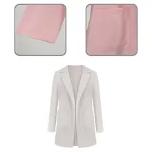 

Great Blazer Skin-friendly Polyester Office Work Suit Coat Suits Jacket Blazer