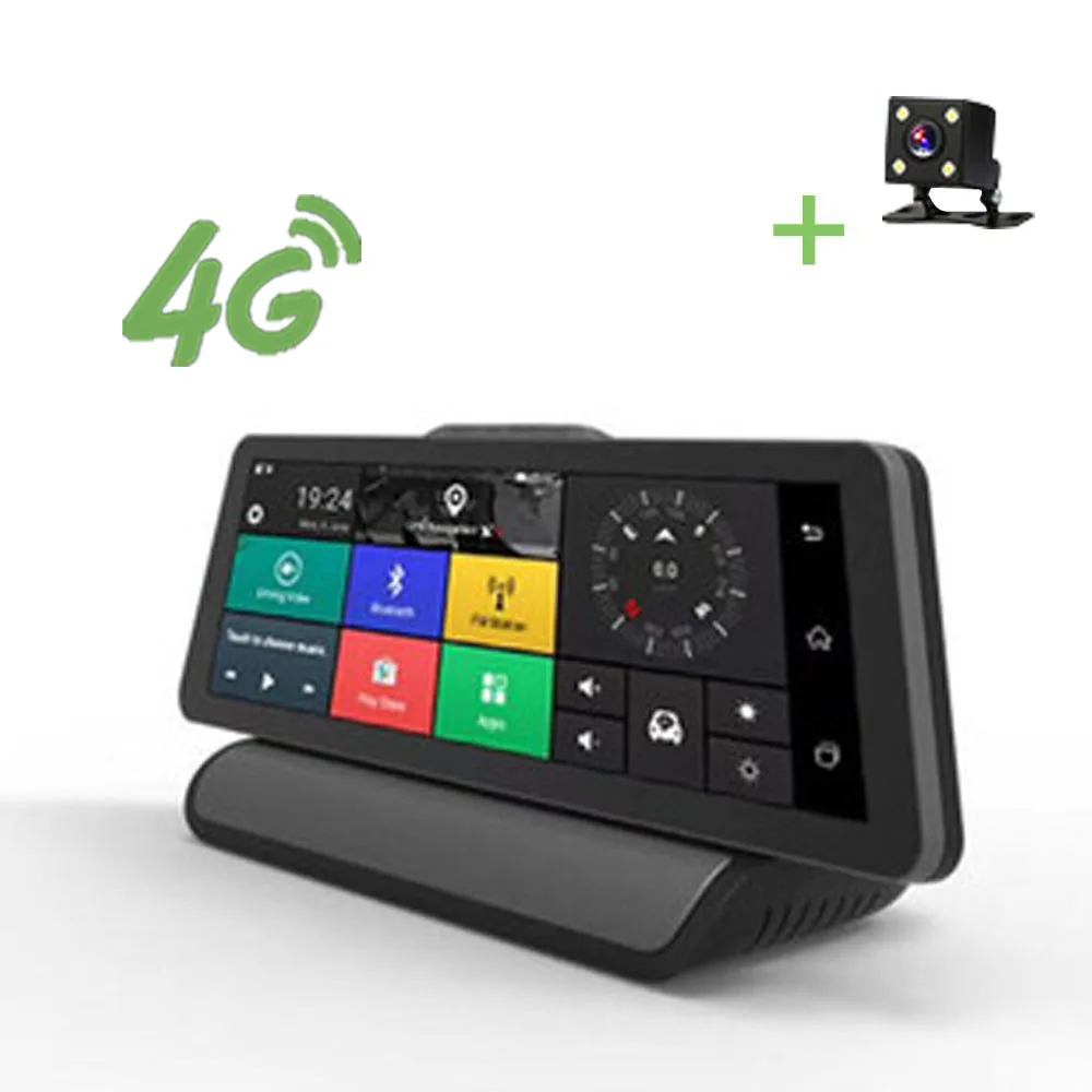 R-Way 10 &quot3g/4G видеокамера на ОС андроид для автомобиля 1080P видео камера gps навигация