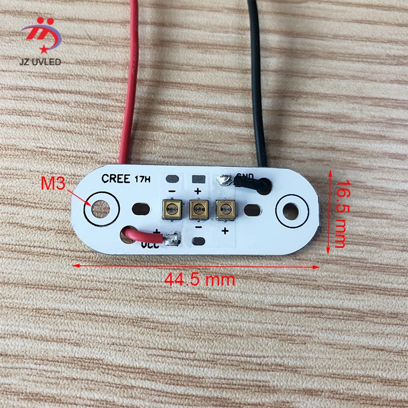 275nm UVC LED module for DIY UVC Disinfection lamps With USB power supply board Deep UVC LED violet light sterilization 285nm