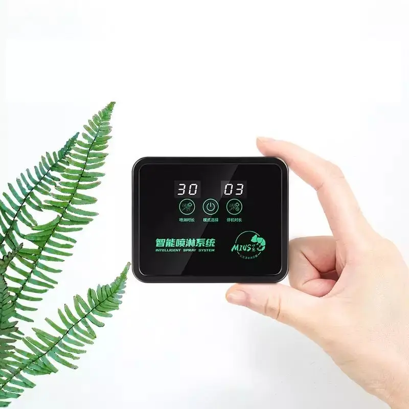 Intelligent Fogger Terrariums Humidifier Electronic Timer Automatic Mist Rainforest Timing Spray System Kit Sprinkler Control 3