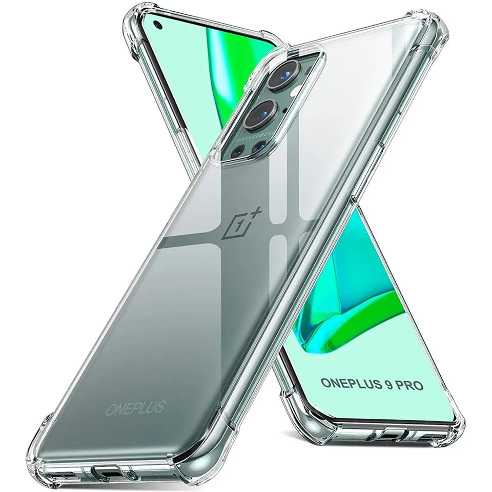 Чехол для Oneplus 9 Pro 5G One Plus 8T 8 7T Nord N10 N100, прозрачный силиконовый, аксессуары для телефона, прозрачный