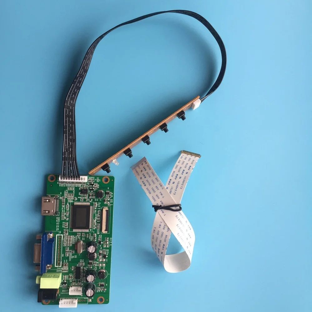 Для N156BGE-EA1 EDP HDMI светодиодный EDP плата контроллера экран дисплей комплект VGA 30Pin lcd DIY 15," 1366X768 драйвер монитора