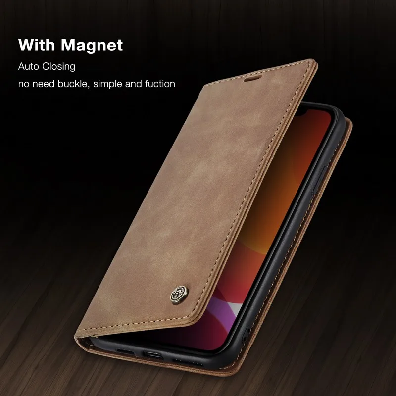 Magnetic Wallet Leather Case For iphone 11 Pro Max Flip Book 360 Cover For XR XS Max 8 7 6 Plus Luxury Shockproof Card Holder