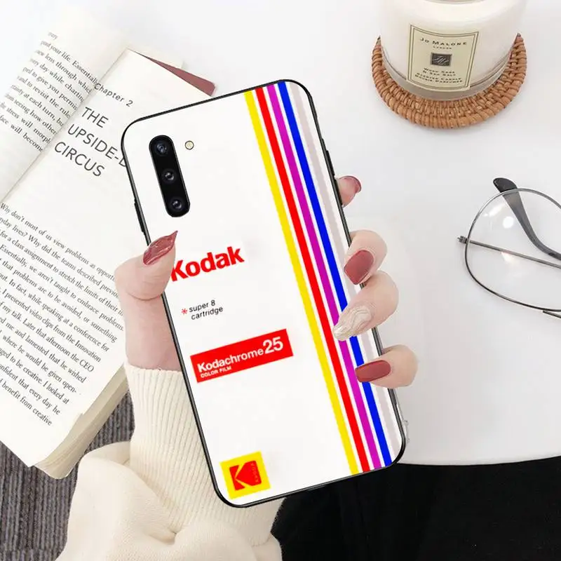 PENGHUWAN Japanese brand film Fashion Soft Kodak Phone Case For Samsung Galaxy J7 J8 J6 Plus 2018 Prime Note 7 8 9 10 pro