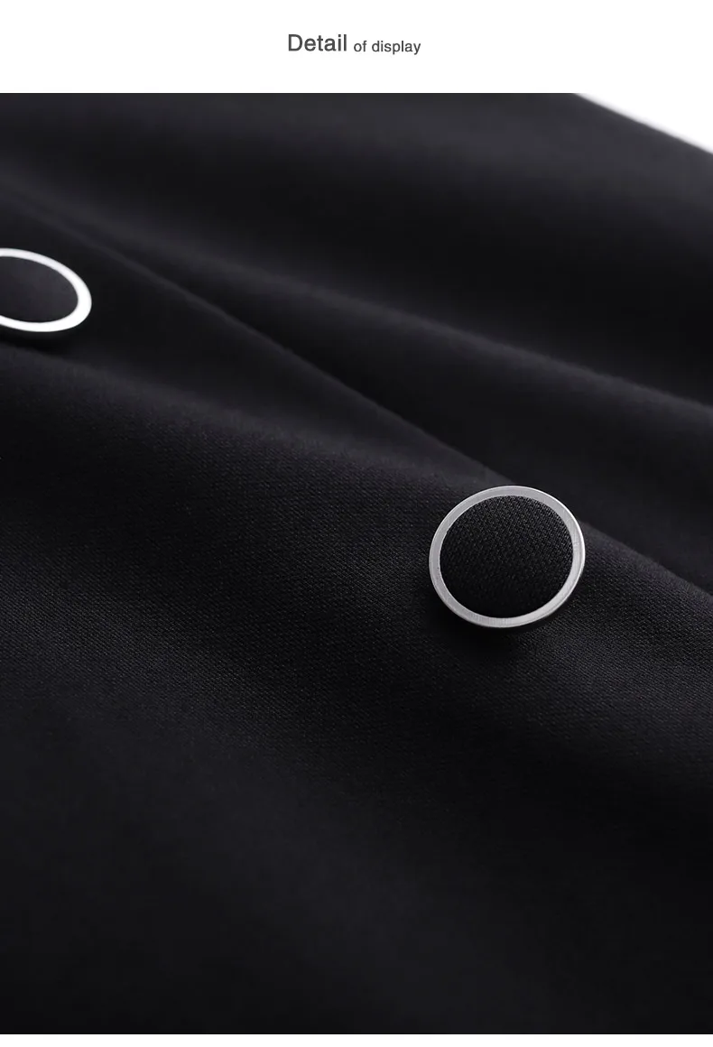 Новая осенне-зимняя трикотажная трапециевидная юбка для женщин черная пуговица Высокая талия Юбка До Колена S-3XL размера плюс тонкая юбка-пачка для женщин