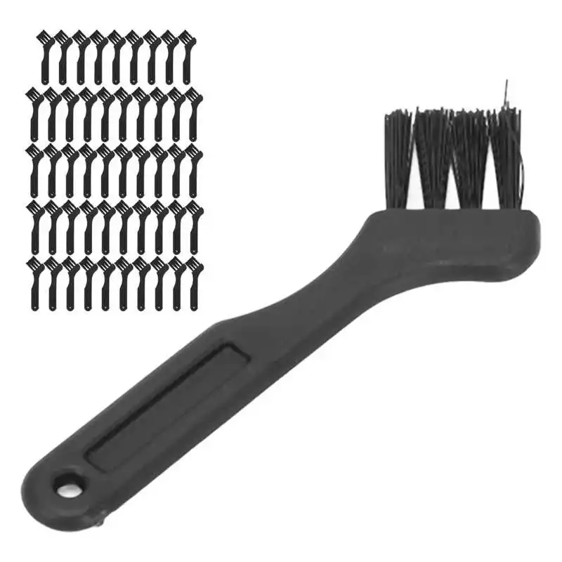 

Small Cleaning Brushes Good Toughness Cleaning Brush Fine Brush Hair Round Hole Handle for Home