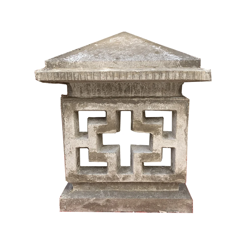 Concrete Palace Lantern Statue Mold For Outdoor Garden