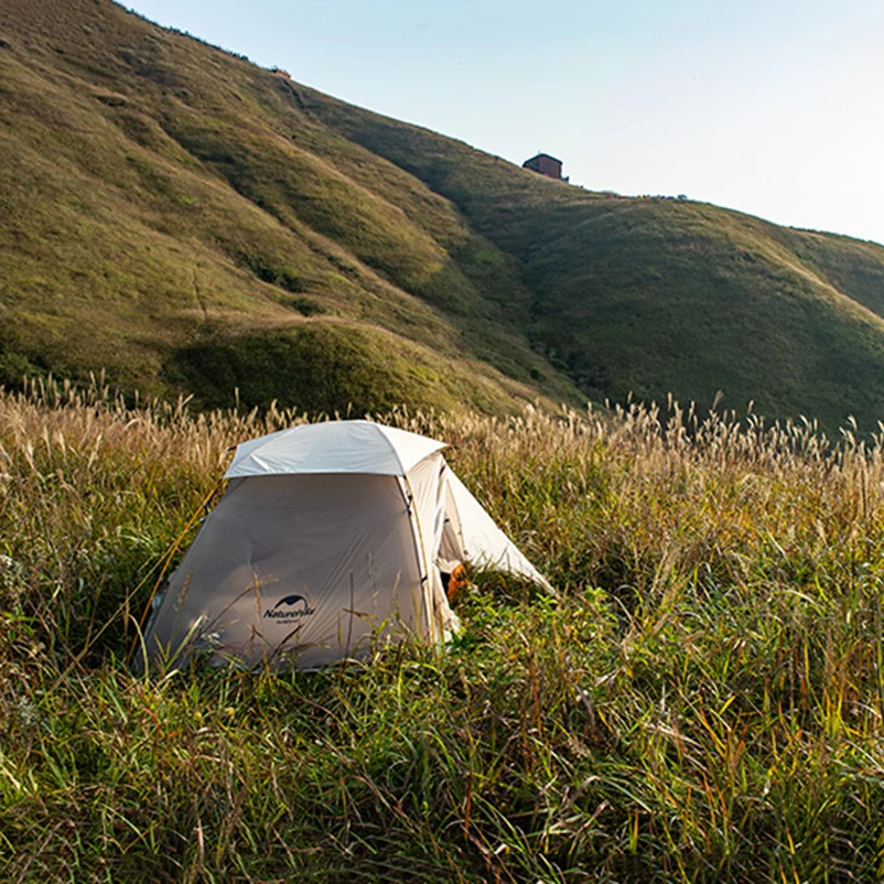 NatureHike 2 человек Открытый Сверхлегкий Палатка 4 сезона профессиональный водонепроницаемый силиконовое покрытие 20D нейлоновые палатки тенты