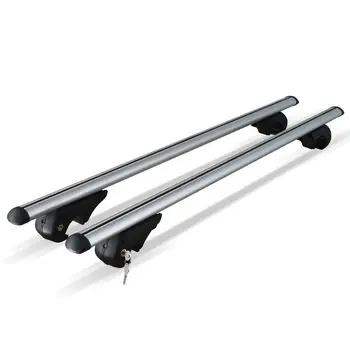

BARRE PORTAPACCHI PORTATUTTO SERRATURA ANTIFURTO 120CM UNIVERSALI ESCORT SW