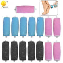 Уход за здоровьем, уход за ногами, мягкий, гладкий, экспресс-педикюр, твердый уход за кожей, уход за ногами, 5 шт., замена заправок, ролики