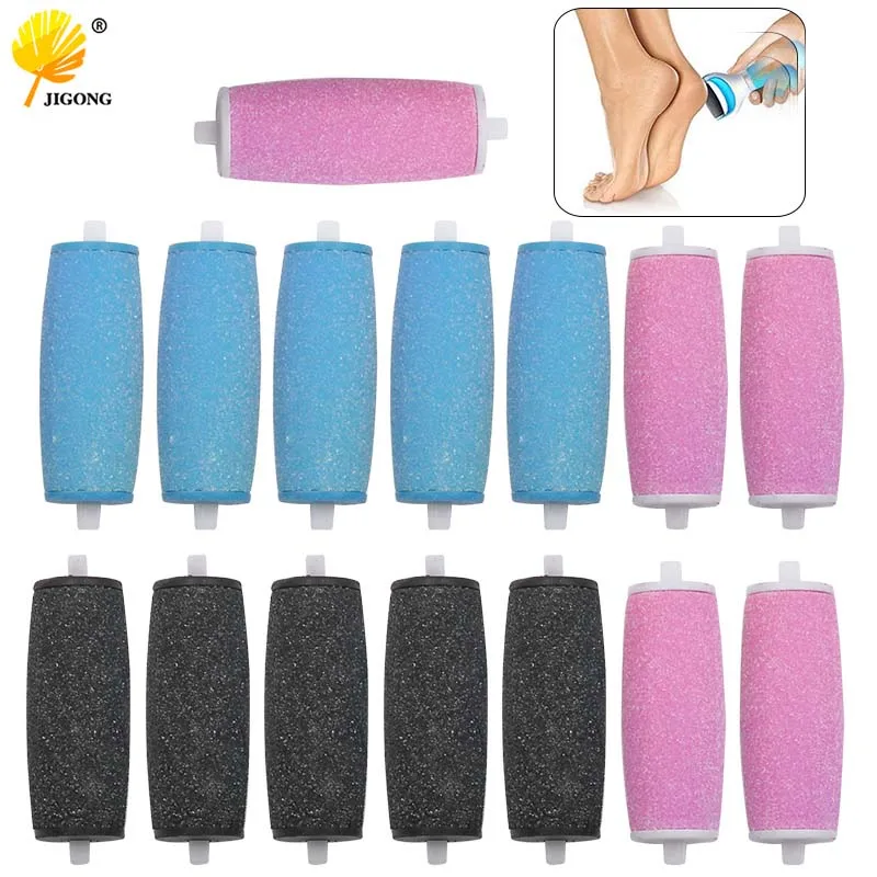 

Health Care Foot Care Soft Smooth Express Pedicure Hard Skin Feet Care 5pcs Remover Refills Replacement Rollers