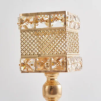 Bougeoir doré vintage 3