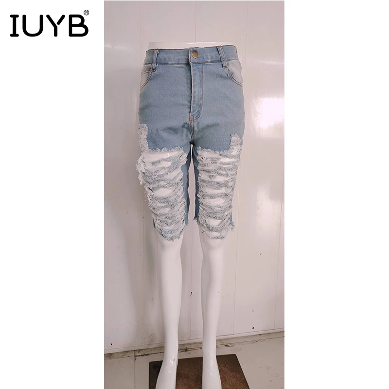 IUYB Весна горячая Распродажа сексуальные новые модные шорты Твердые возраст снижение Bodycon отверстие Новинка Джокер короткие брюки SY0407