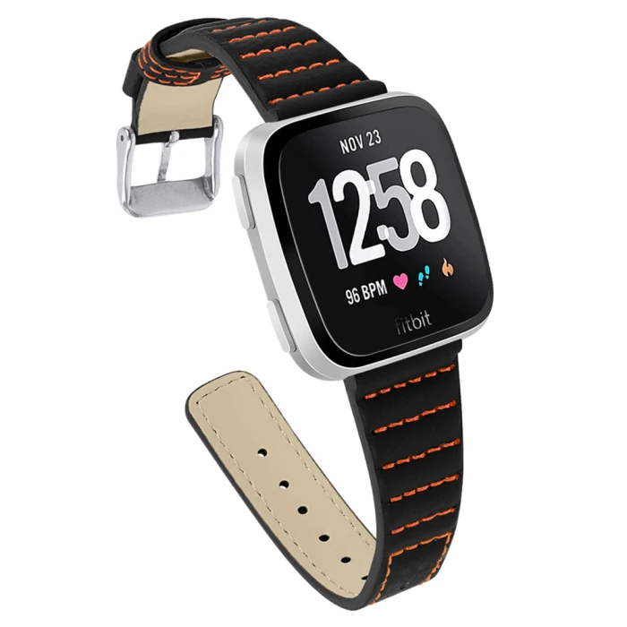 Кожаный ремешок для часов на замену браслет ремень для FitbitVersa Смарт часы NC99