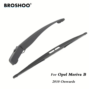 

BROSHOO Car Rear Wiper Blades Back Windscreen Wiper Arm For Opel Meriva B Hatchback (2010-) 410mm,Windshield Auto Styling