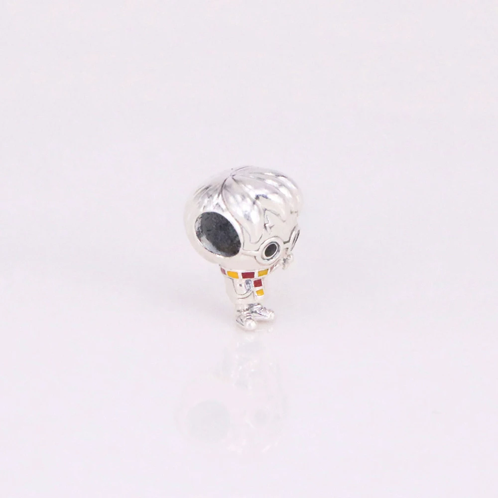 Новые 925 Серебряные Оригинальные шармы, серия academy-harry beads, подходящие для браслетов-шармов