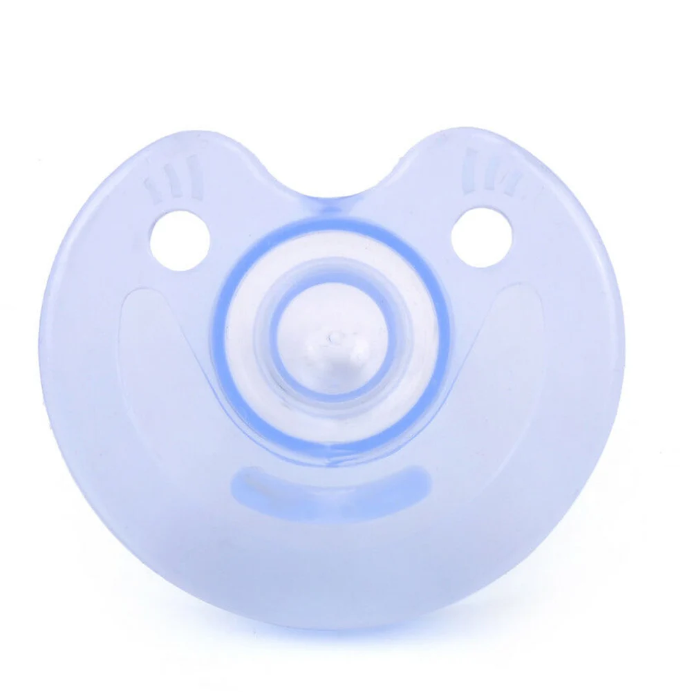 Для Новорожденных Детская пустышка на цепочке с прищепкой, мягкая силиконовая круглая Ортодонтическая пустышка соска пустышки для младенцев