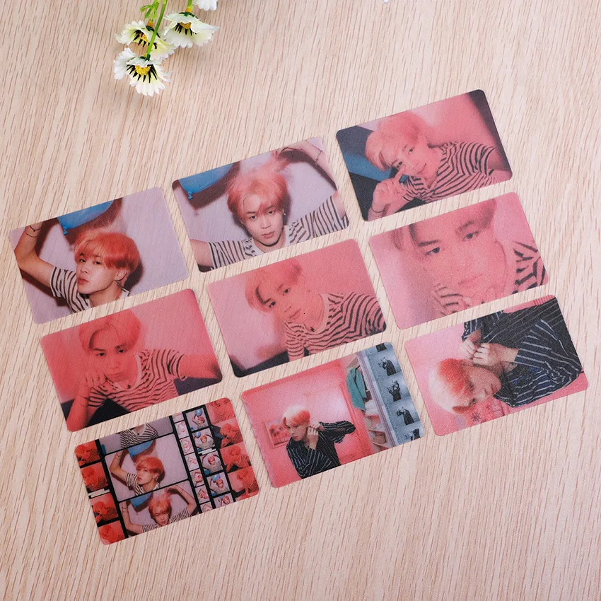 9 шт./компл. kpop Bangtan boys прозрачная Фотокарта карта soul persona альбом высокое качество фото карта Bangtan boys один kpop