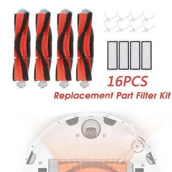 

For Xiaomi Robot Vacuum Cleaner Part Accessories Cleaning Brush Side And HEPA Main Brush And Tool Filter Cleaning G1B7