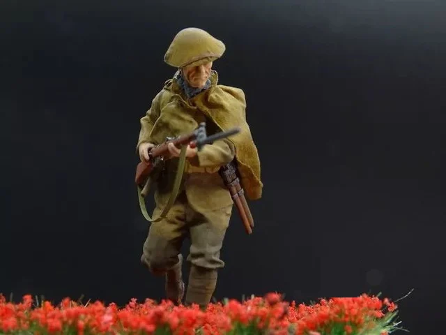 WJDG Model 28 bouquet mounting vegetation simulated grass of scene platform material petal model DIY handmade scene making 5
