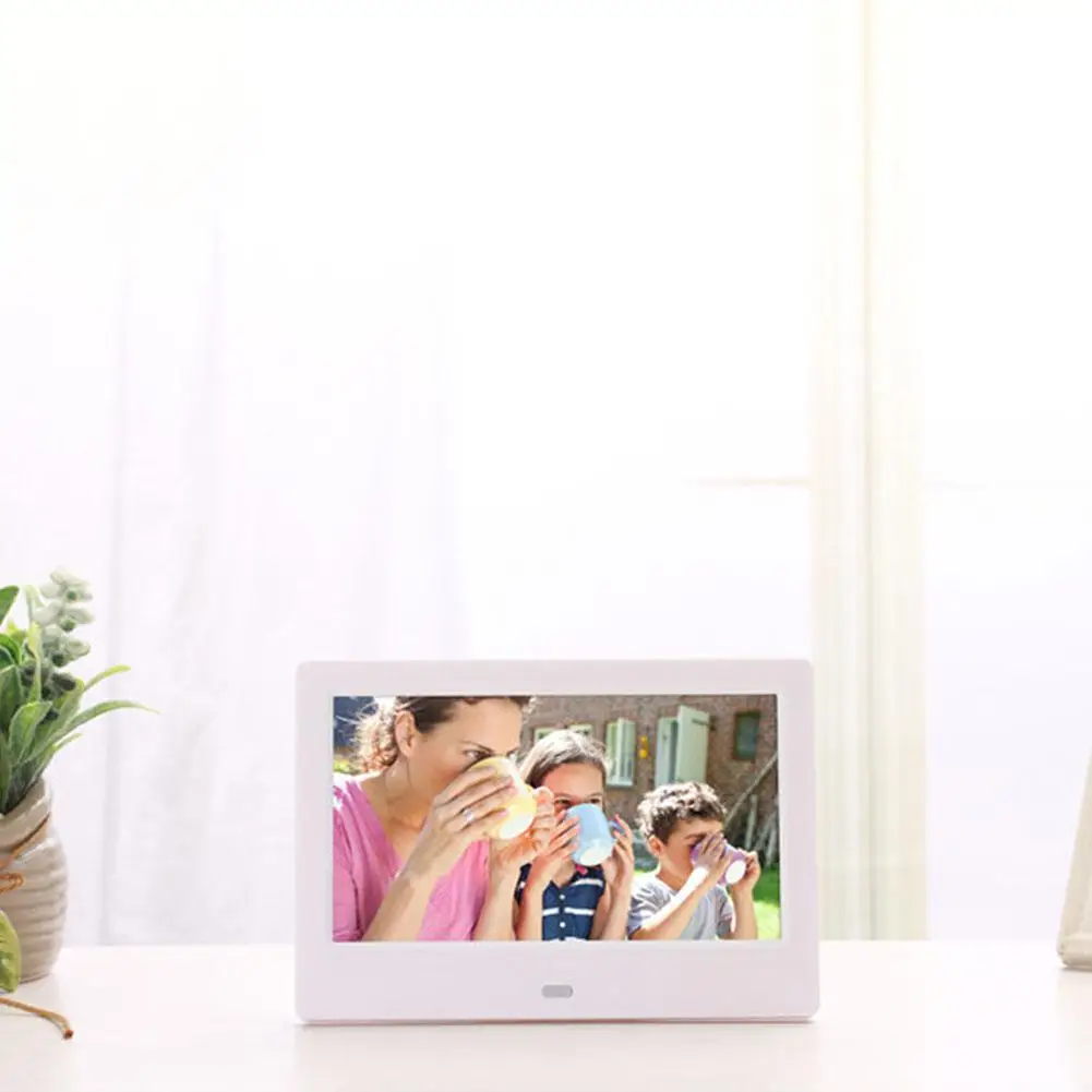 Дюймовая цифровая фоторамка hd Цифровая фоторамка ультратонкий портативный ЖК-экран свадебная цифровая фоторамка подарок