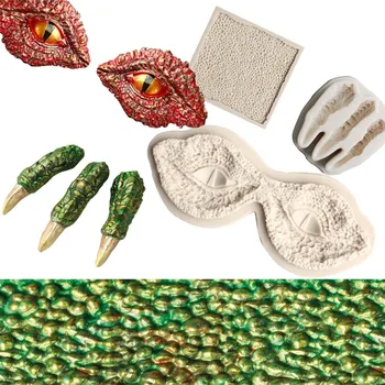 

Longan dragon claw dragon scale liquid silica gel mold clay gypsum ornament modeling tool