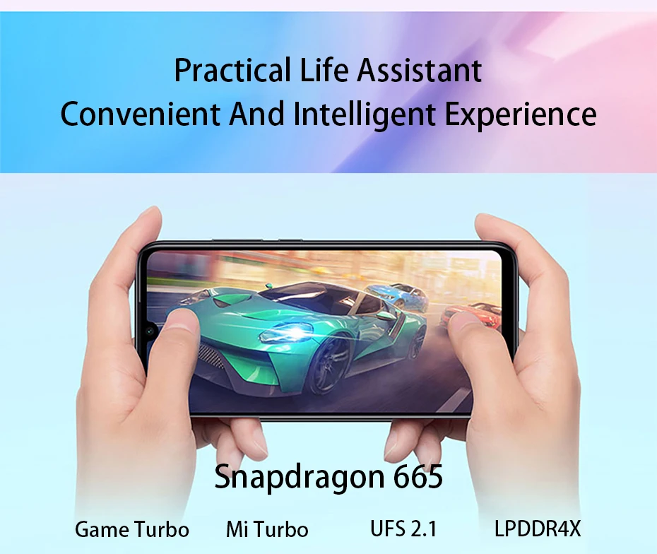 Новая глобальная версия Xiaomi Mi A3 4 Гб 64 Гб Смартфон 4030 мАч 6,08" Восьмиядерный процессор Snapdragon 665 AMOLED экран Камера 48 МП