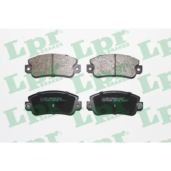 Колодки тормозные RENAULT 18/21/25/30/ESPACE 88-96 задние LPR 05