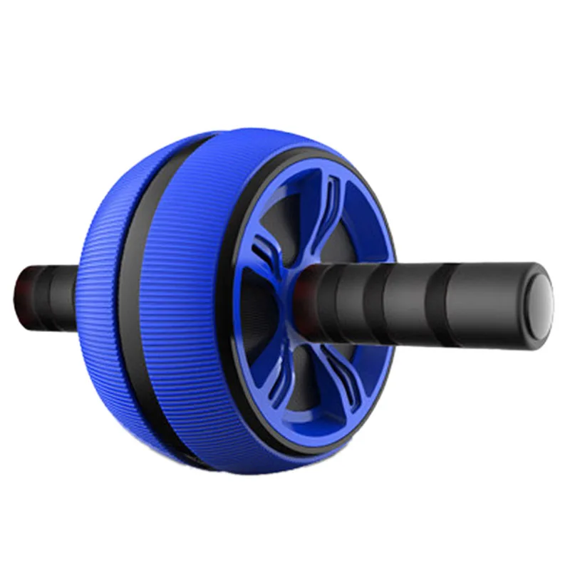

Blue Large Silent Tpr Abdominal Wheel Roller Trainer Fitness Equipment Gym Home Exercise Body Building Ab Roller