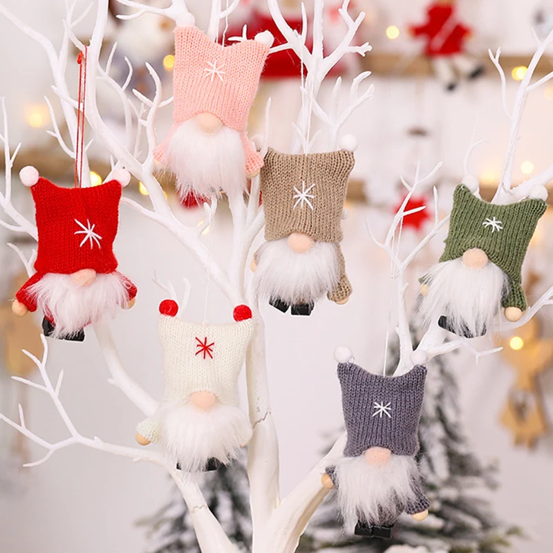 Lutin De Noel, GNOME De Noël Peluche Ornements Santa Noël Santa