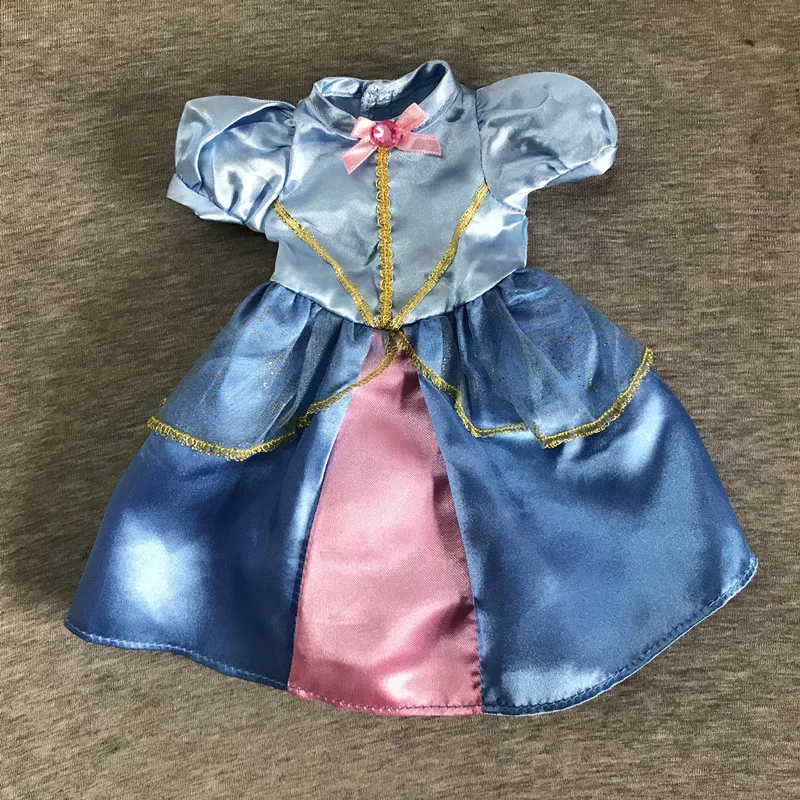 16 дюймов Кукла Одежда для танцев юбка для принцессы 40 см Детские куклы Одежда для новорожденных Для ролевой игры, платье принцессы Анны костюм детские игрушки