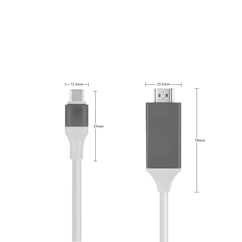 

2m Usb c HDMI Type c Hdmi mac 3.1 Converter Adapter Typec to hdmi HDMI adapter
