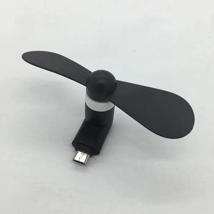 Портативный 2 в 1 Micro-USB Lightning мини мобильного телефона Air 5V охлаждающим вентилятором, 1 Вт
