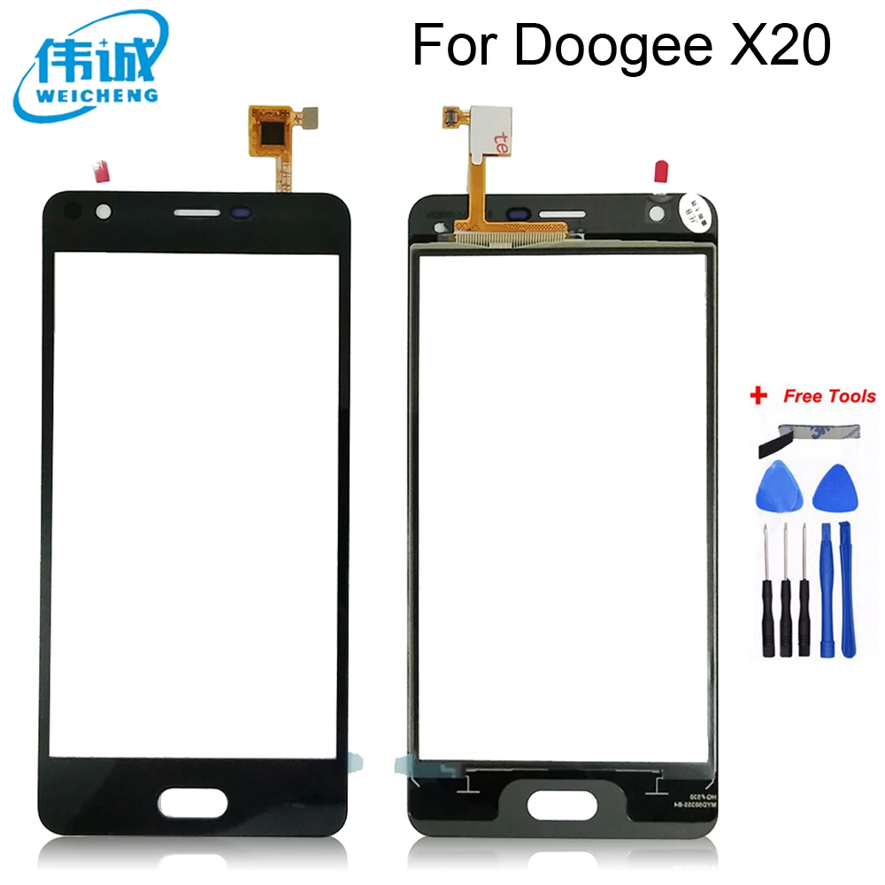 Сенсорный экран дигитайзер панель Для Doogee X20 сенсор сенсорный Датчик Стекло