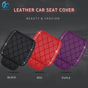 

Single car seat cover, leather Upholstery Four Seasons breathable most four-door sedan and Suv ultra-luxury car seat protection