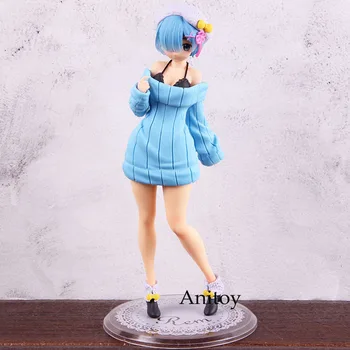 

Re: Zero Starting Life in Another World Rem Figure Re: Zero Statue Rem Action Figure Toy Collection Model Toy