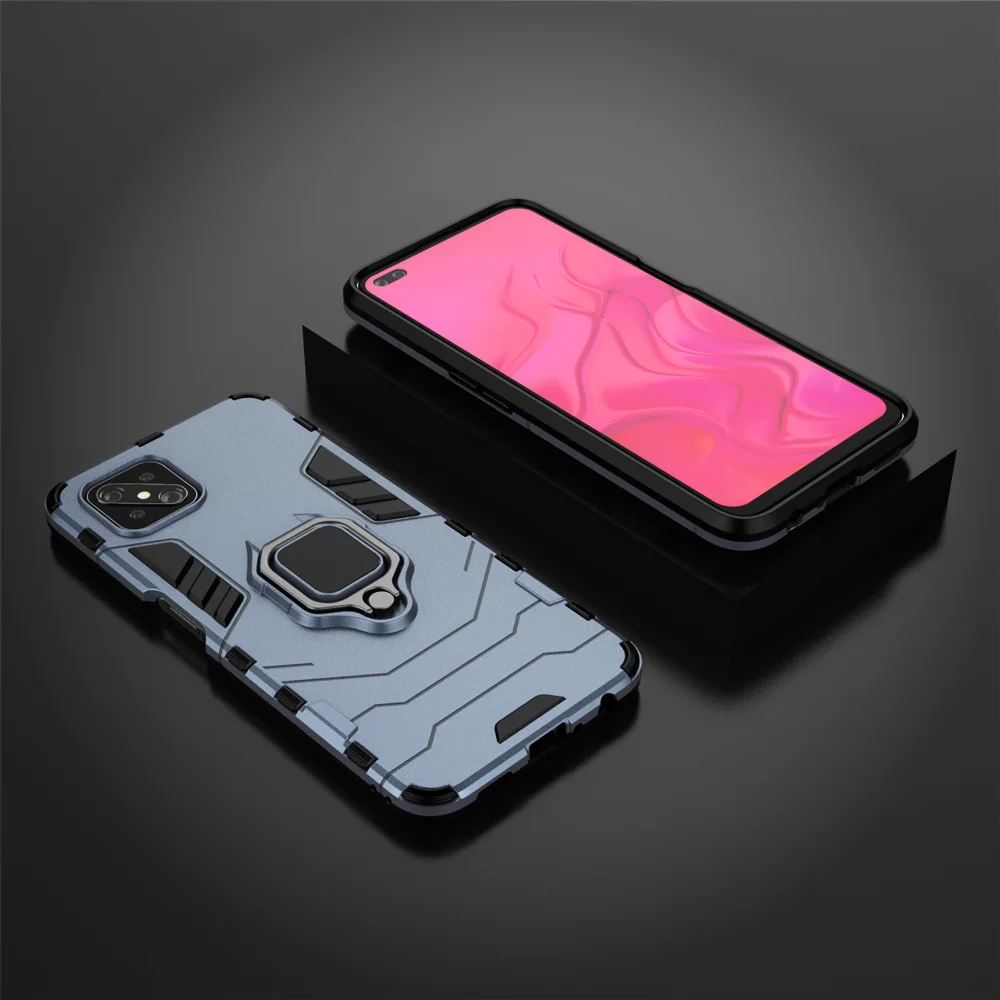 mobile phone case with belt loop For Oppo Reno 4Z 5G Case Magnetic Car Shockproof Ring Armor Cover For Oppo Reno 4 Z 5G Case For Oppo Reno4 Z 6.57inch Coque Capa phone carrying case