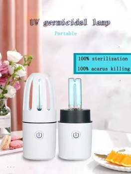 

Portable UV disinfection lamp Indoor de-mite ozone germicidal lamp UV sterilizer