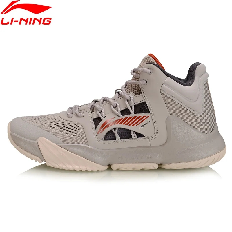 (Код Break) Li Ning Мужская баскетбольная обувь с подкладом li ning Cloud спортивная