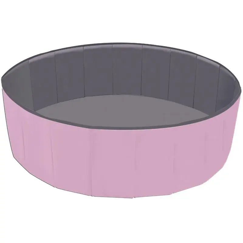 pink Игрушечный светильник для детского дома, складной шар, бассейн, игрушка, комнатное ограждение, детский бассейн, волнистый мяч, игровой красочный мяч - Цвет: pink