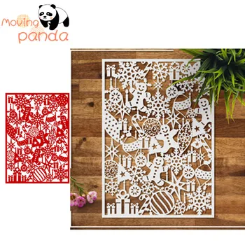 

Christmas elements Cutting dies Die Deer sled Metal cutting dies Craft Paper Card Making scrapbooking