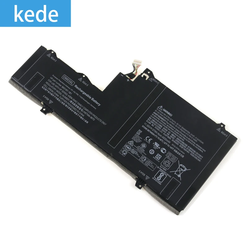 Kede ноутбук батарея OM03XLFor hp X360 1030 G2 863167-1B1 863280-855 HSTNN-IB70