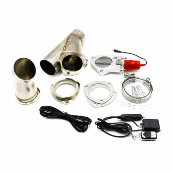 

Exhaust Dual Valve Electric Y Pipe E-Cut Out Catback with Remote Control Muffler Professional Car Accessories