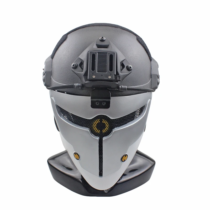 

2020 New Release Tactical Hunting Greyfox Mask FRP Paintball Protective Mask for Halloween- Without Helmet