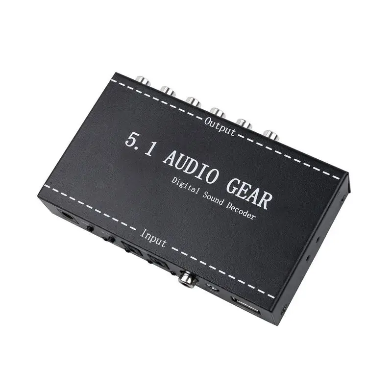  5.1 Audio Gear 2 in 1 5.1 Canali AC3/Dts 3.5 Millimetri Audio Gear Digital Surround Sound Stereo De